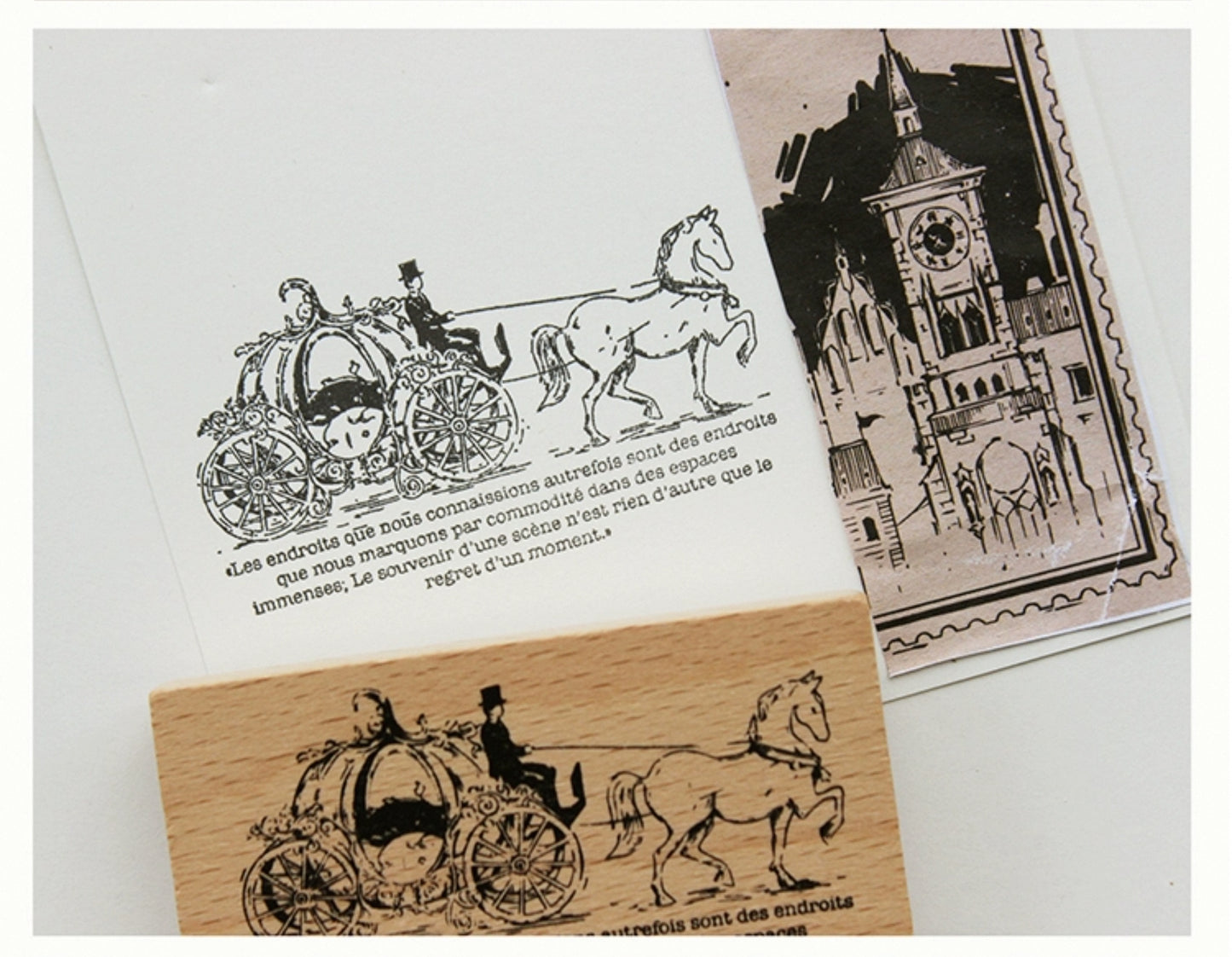 Midnight Castle Postage Stamp