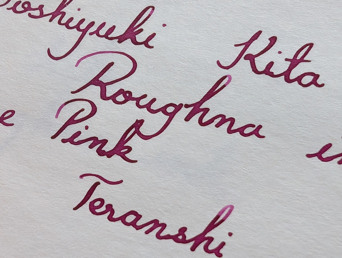 Taccia Roughna Ink - Rose Pink