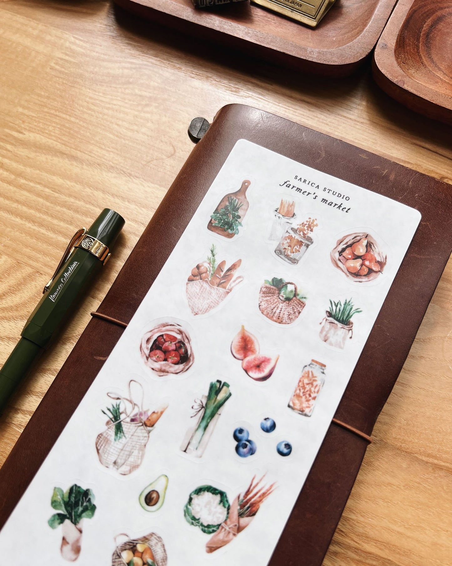 Farmer's Market Stickers