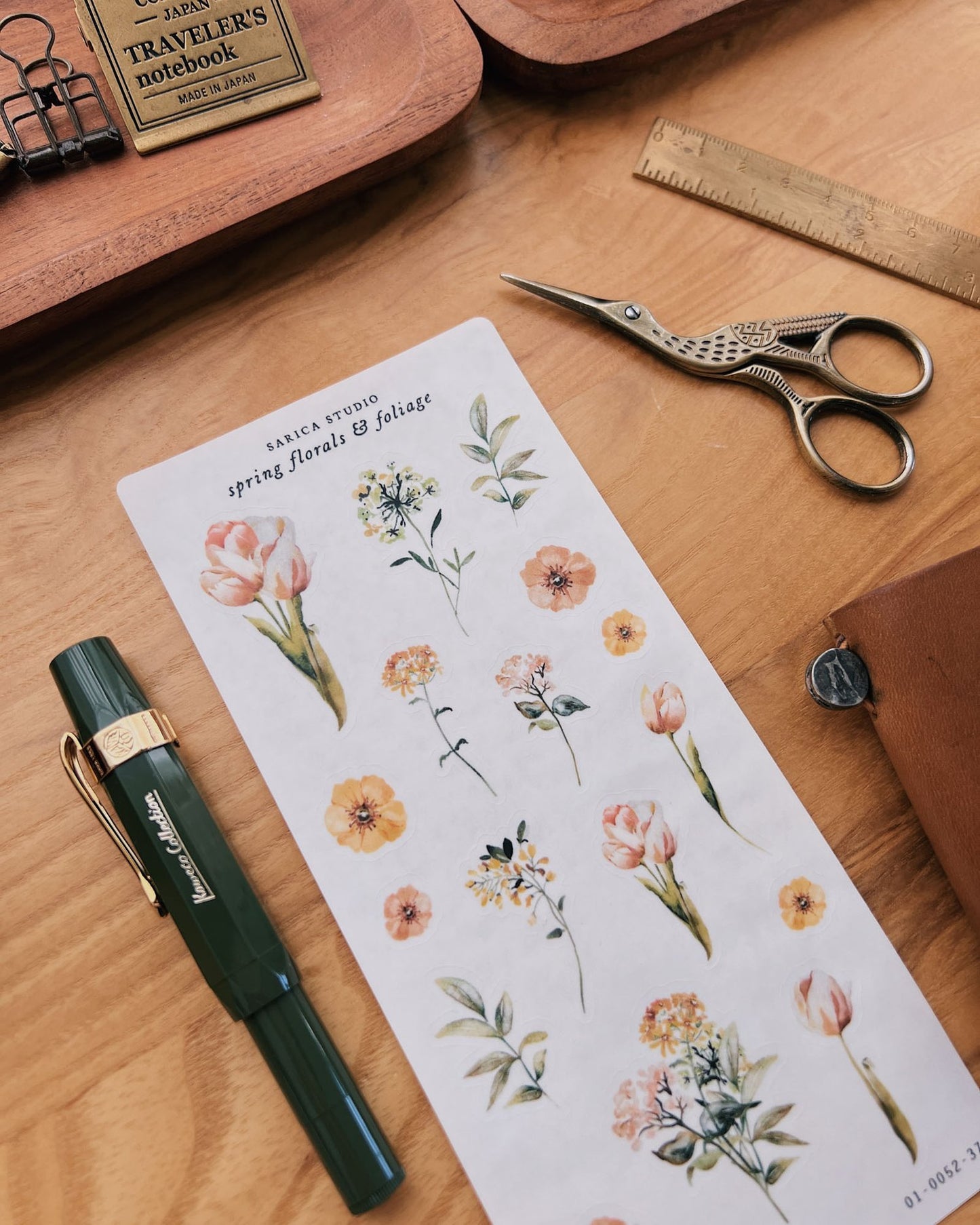 Spring Florals and Foliage Stickers