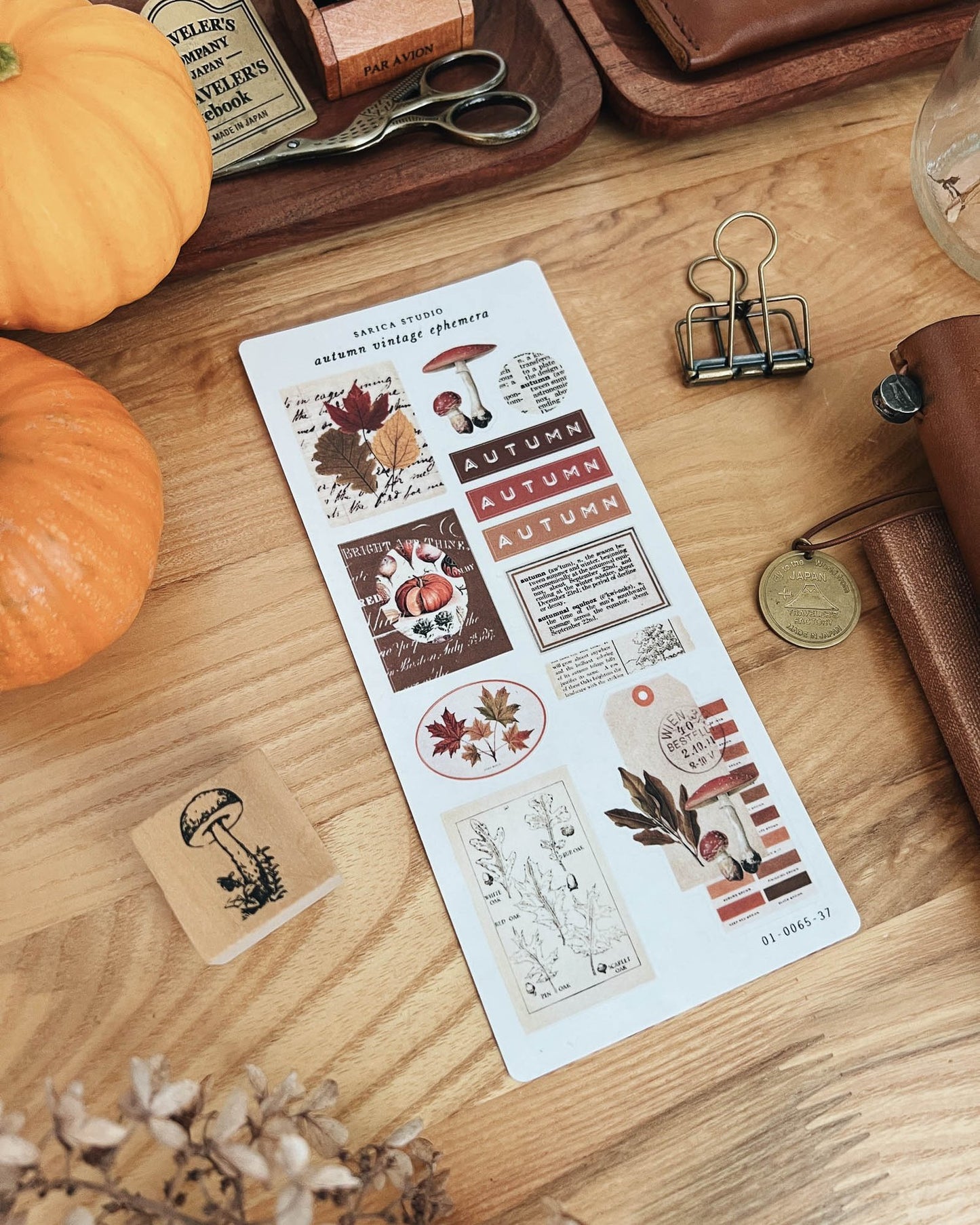 Autumn Vintage Emphera Stickers
