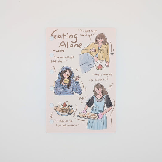 Eating Alone - M6/A7 organiser dividers