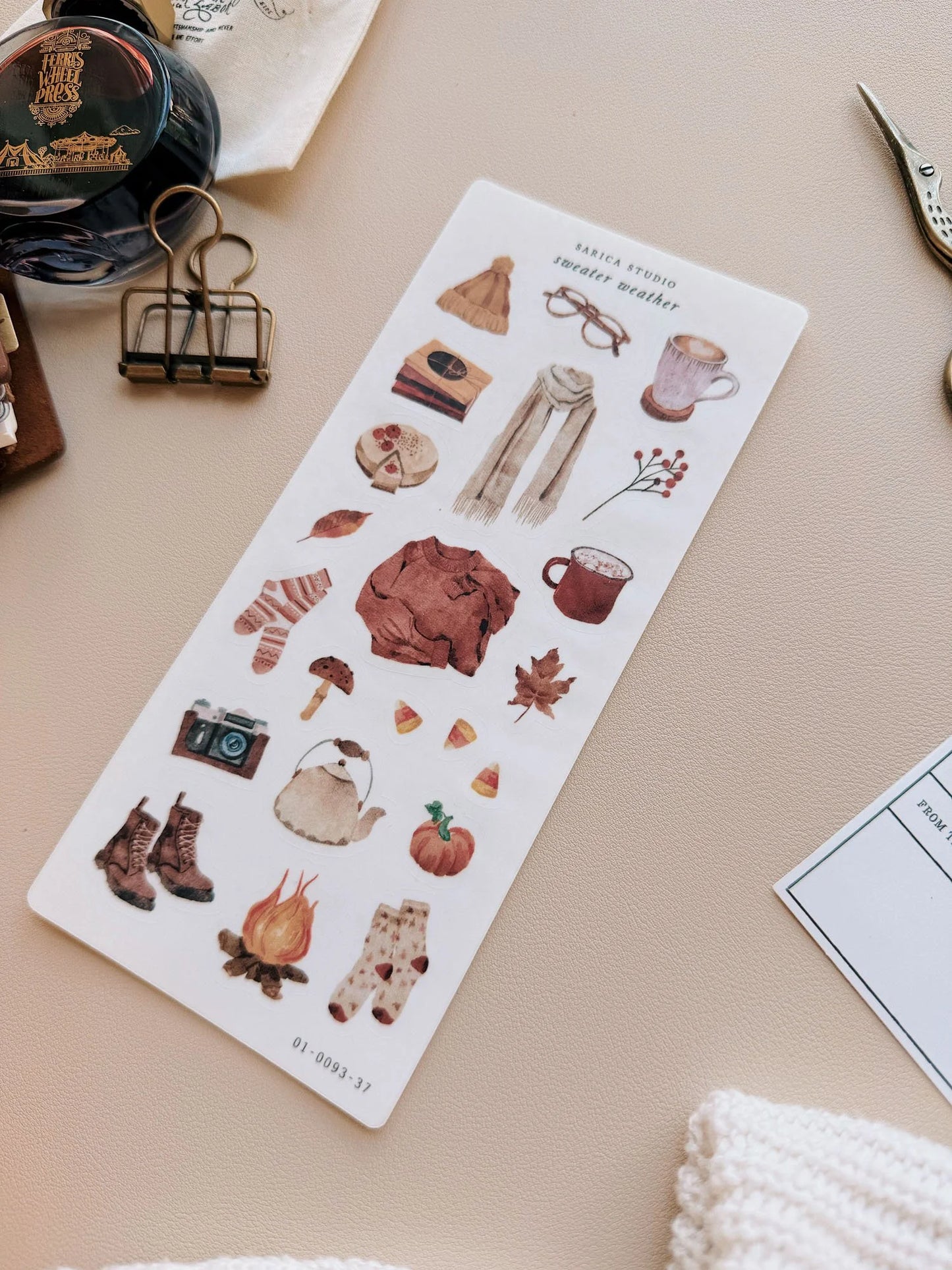 Sweater Weather Stickers