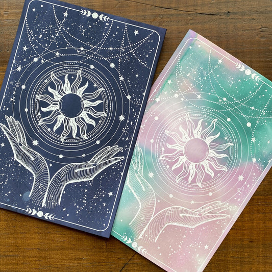 Tarots Colouring Ink Postcards