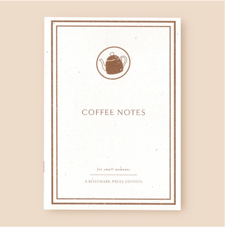 Coffee Notes A5 Notebook