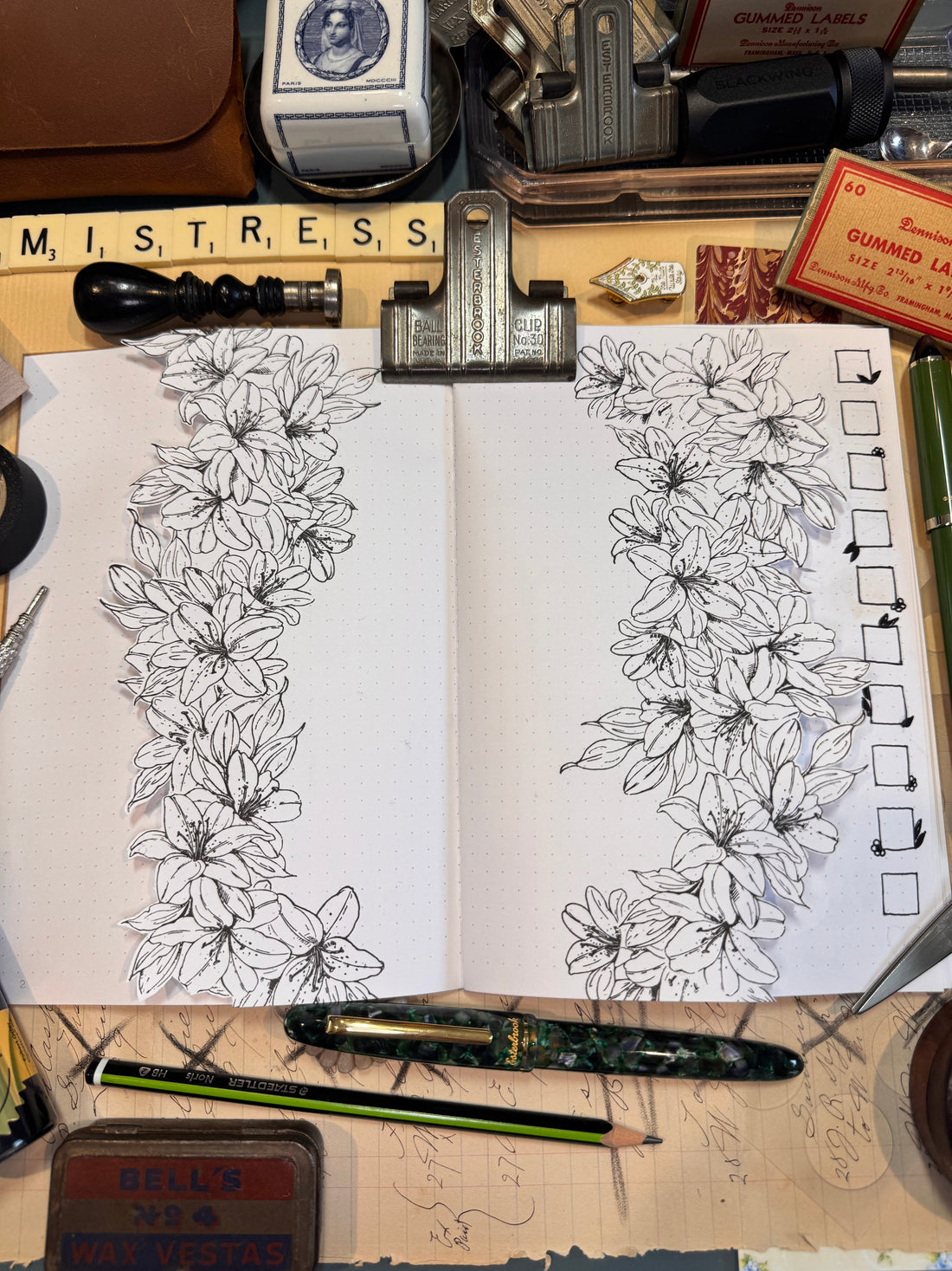 Hands-on Journaling Workshop at 25th Annual Melbourne Pen Show