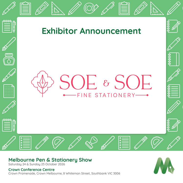 Melbourne Pen Show Preview Collection