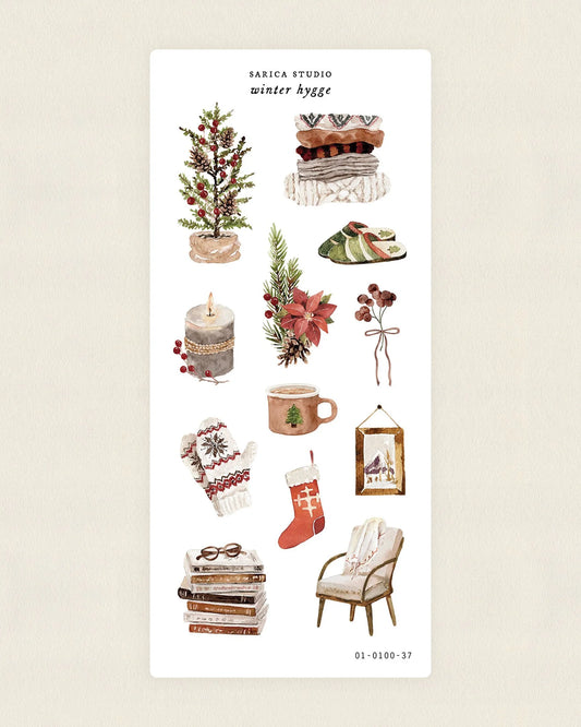 Winter Hygge Sticker