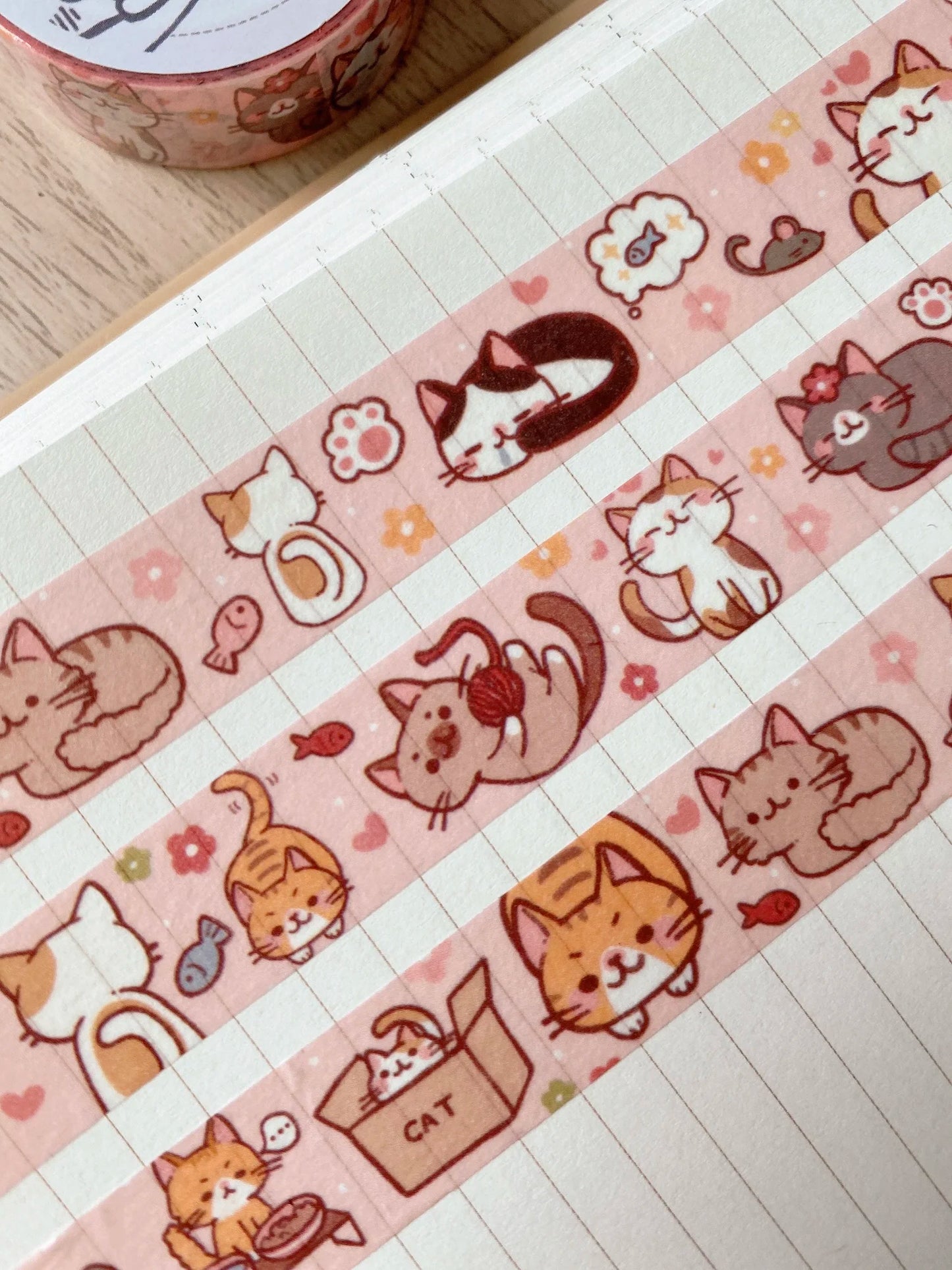 Cat Party Washi Tape