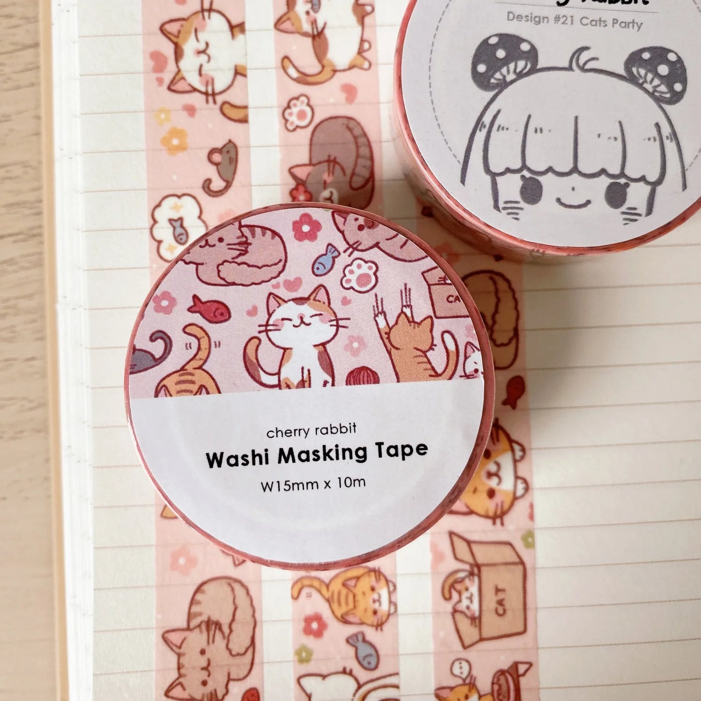 Cat Party Washi Tape