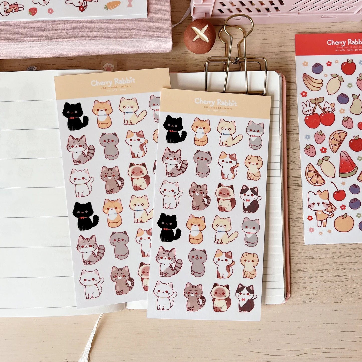 Cat Breeds Sticker Sheet