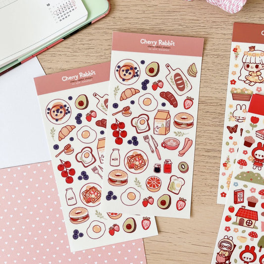 Breakfast Sticker Sheet