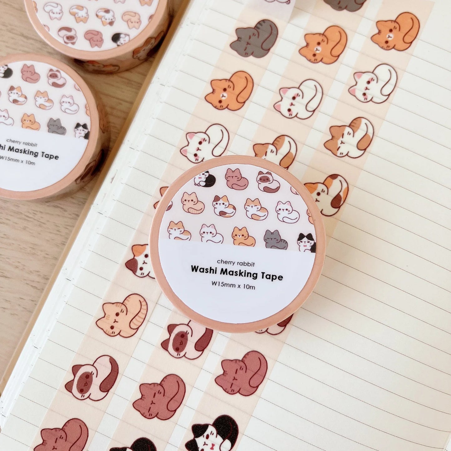 Cat Loaf Washi Tape