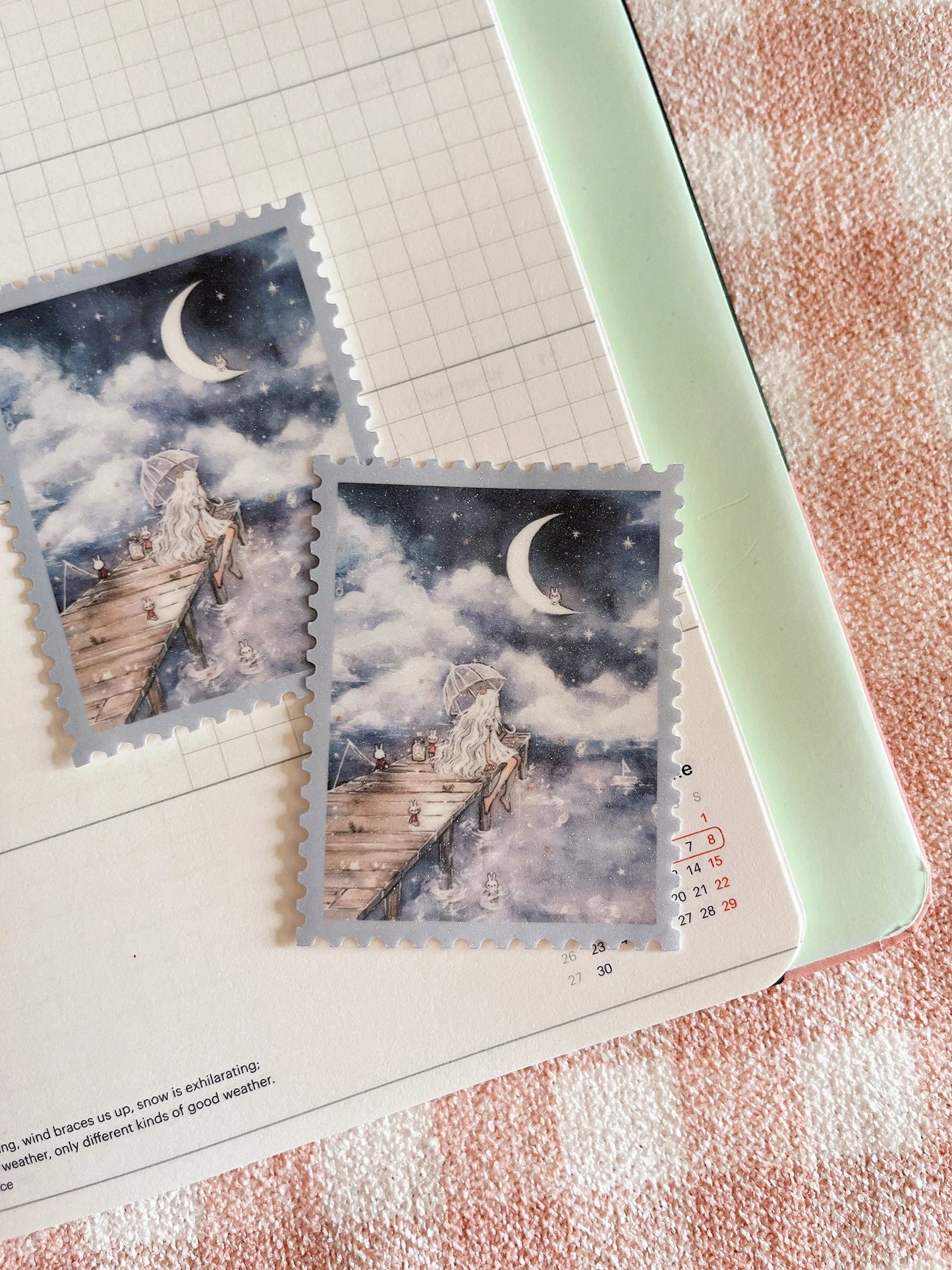 In the Clouds Stamp Sticker