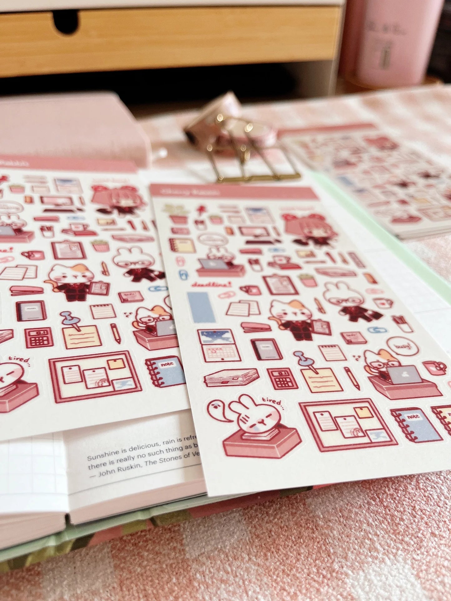 Office Days Sticker Sheet