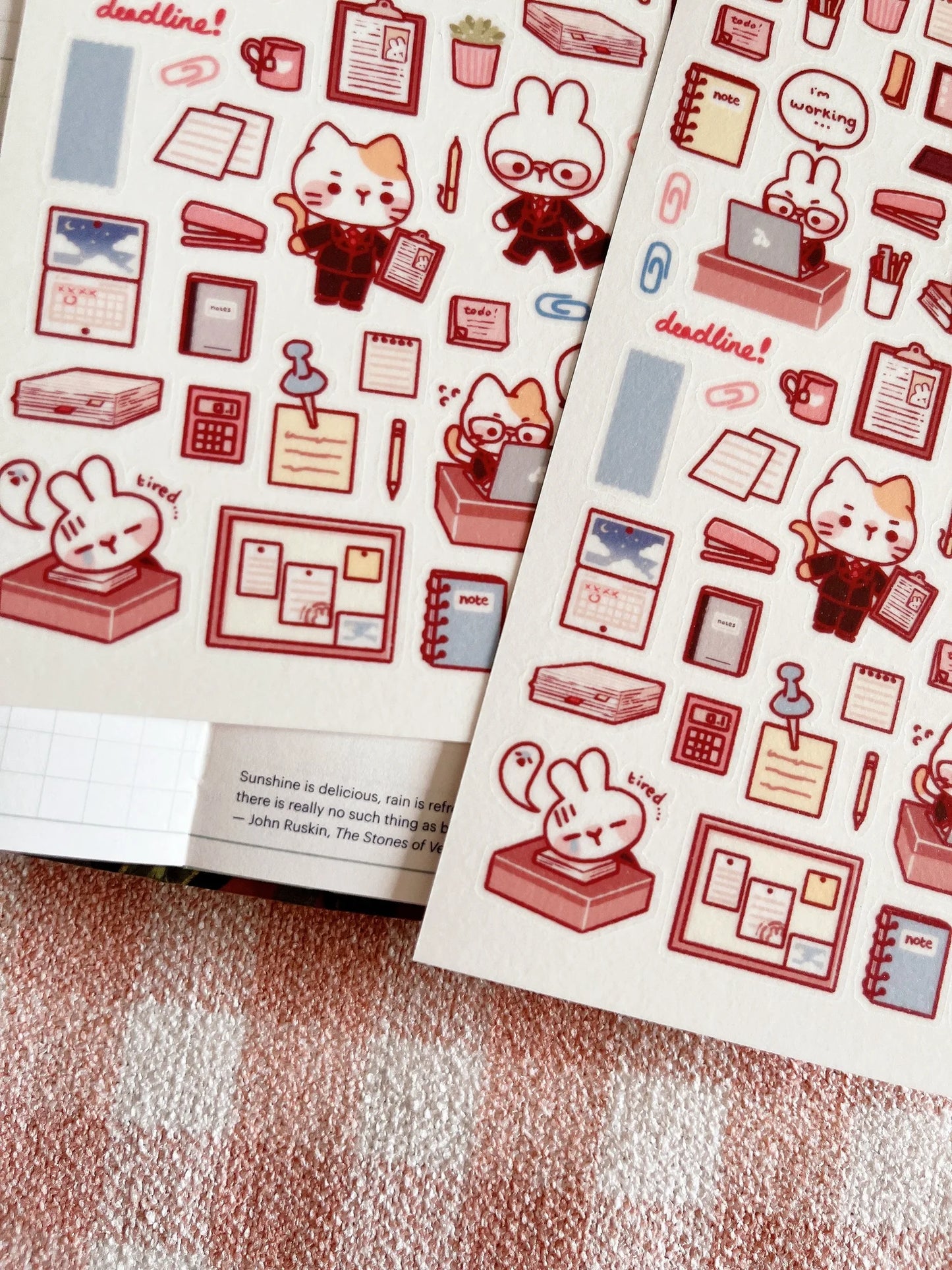 Office Days Sticker Sheet