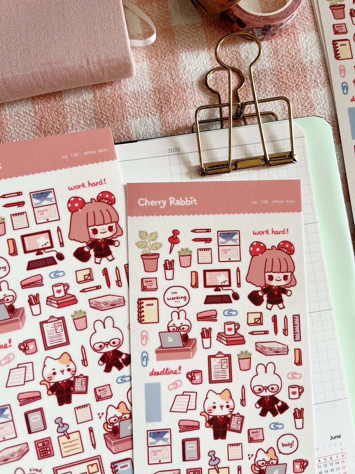 Office Days Sticker Sheet