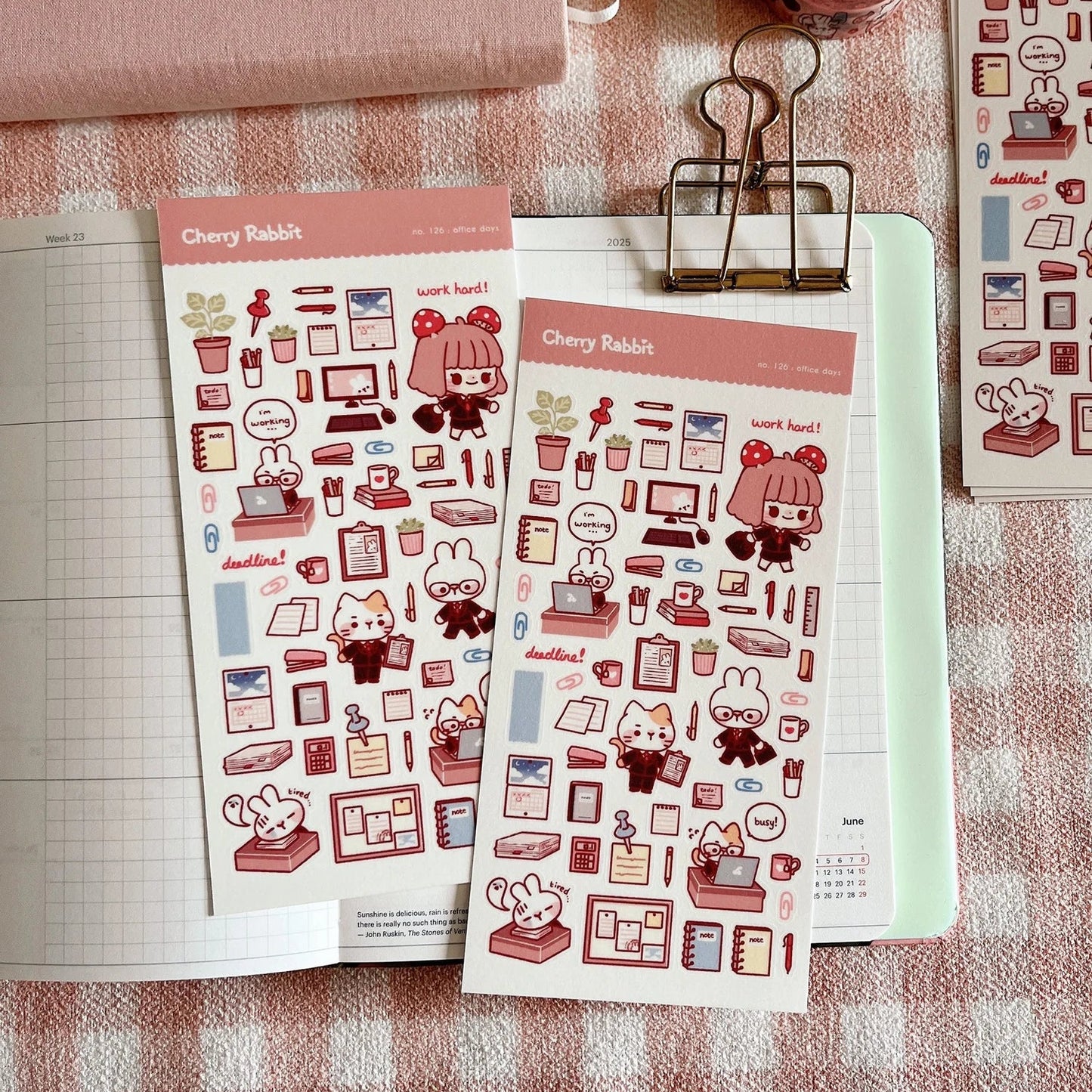 Office Days Sticker Sheet