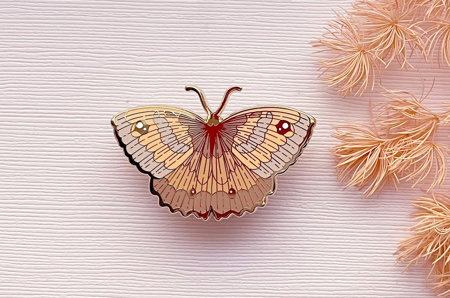 Gatekeeper Butterfly (Pyronia Tithonus) Enamel Pin