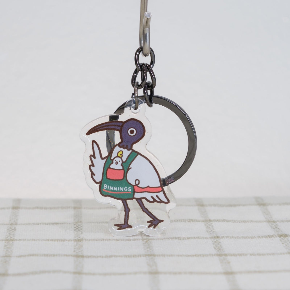 Bin Chicken Binnings Keychain