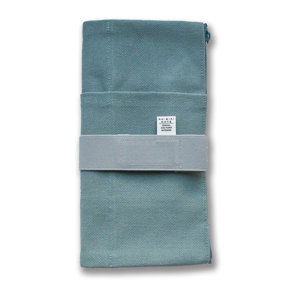 RO-BIKI Note Canvas Cover - Vintage Blue