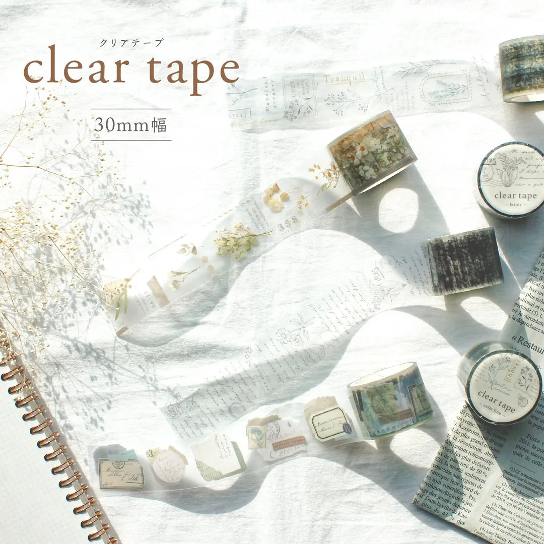 Pick Flowers Clear Tape