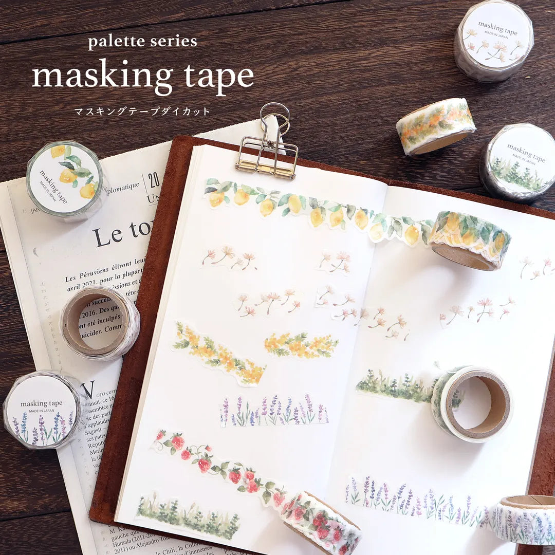 Strawberry Die-cut Masking Tape