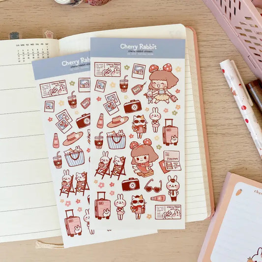 Holiday Mode Sticker Sheet