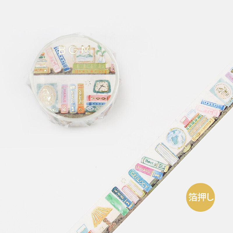 Scenery of Desk Foil-Stamped Washi Tape