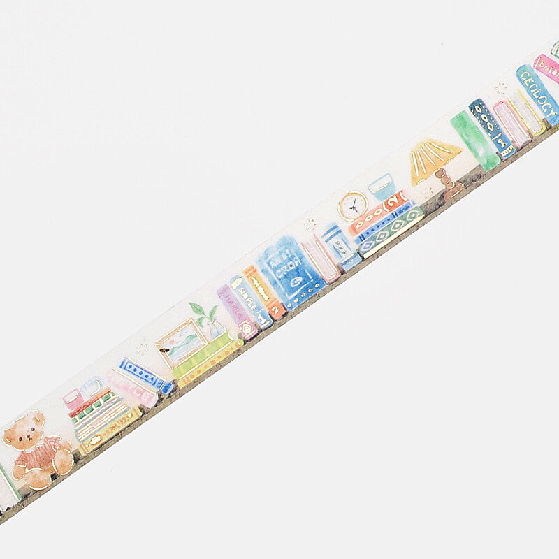 Scenery of Desk Foil-Stamped Washi Tape