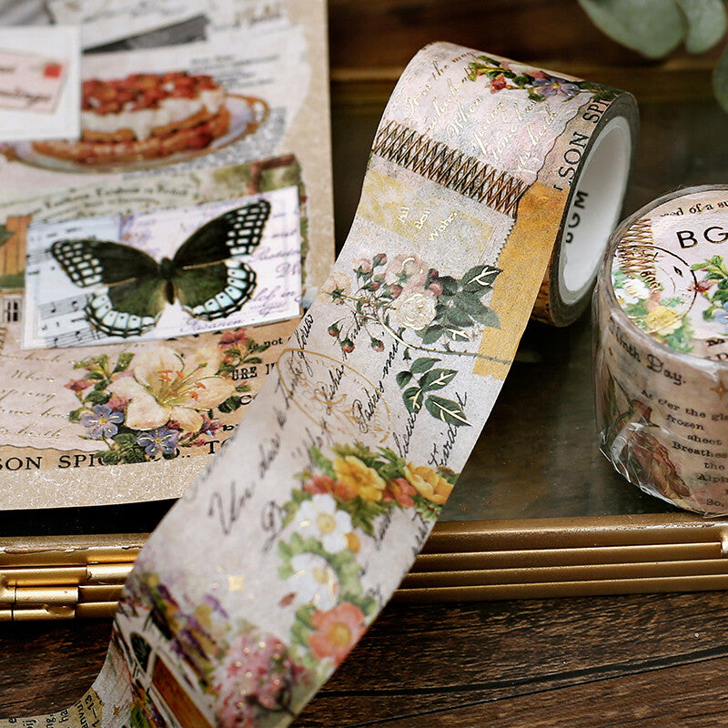 Invitation to Romance Washi Tape - Flower