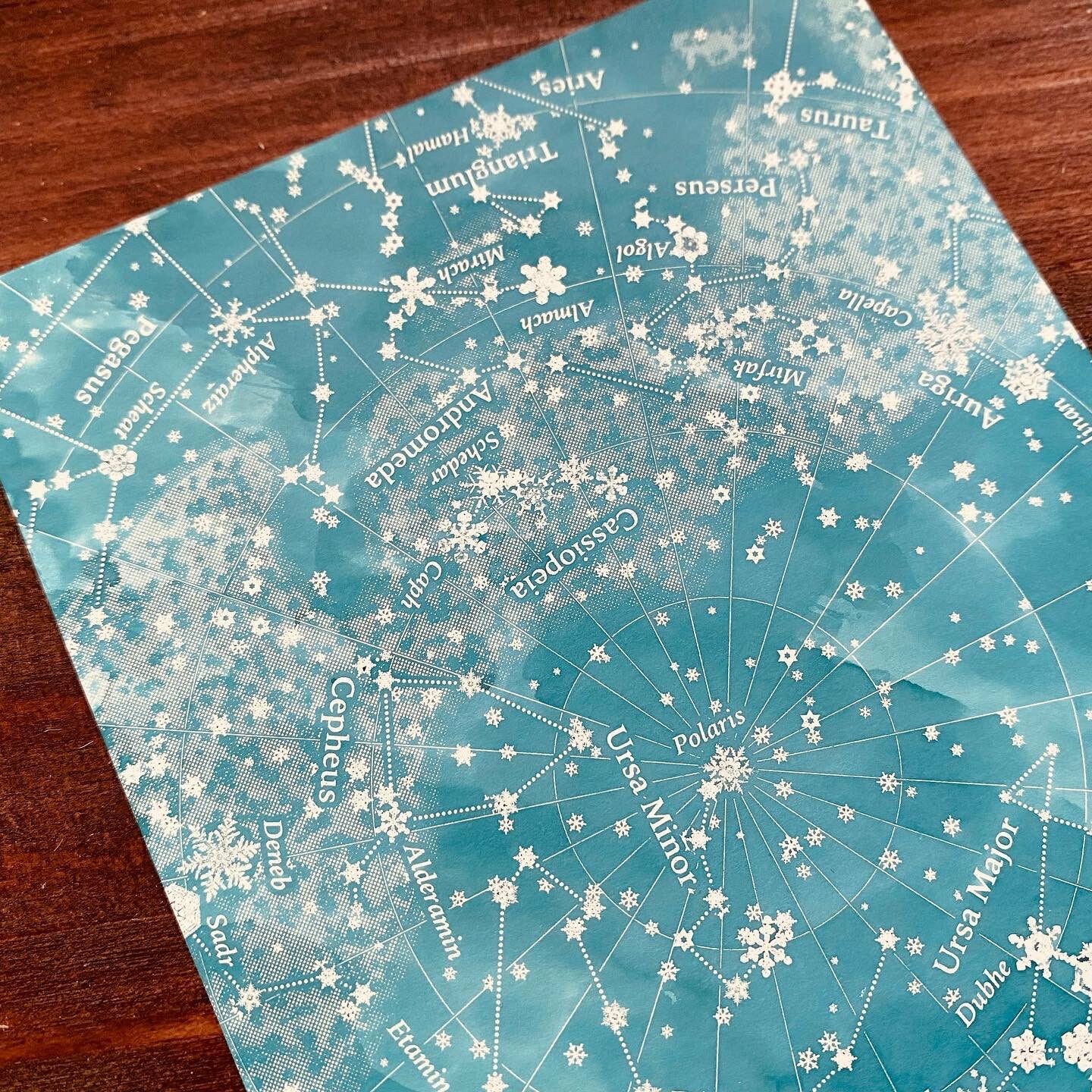 Constellations Colouring Ink Postcards