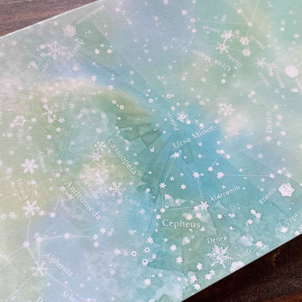 Constellations Colouring Ink Postcards