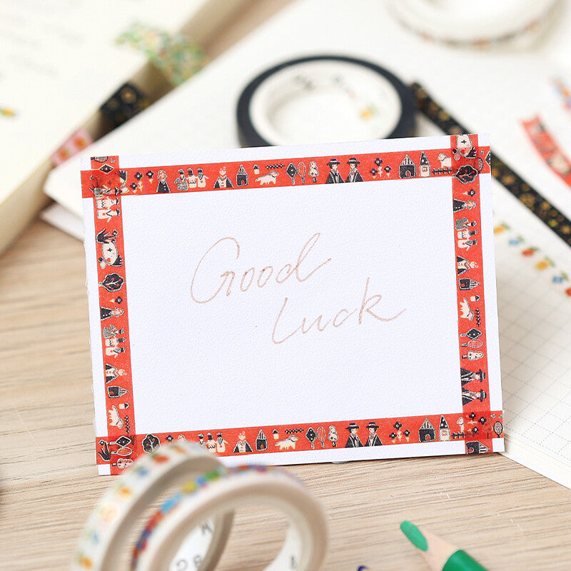 Alps - Silver Foil Stamped Washi Tape