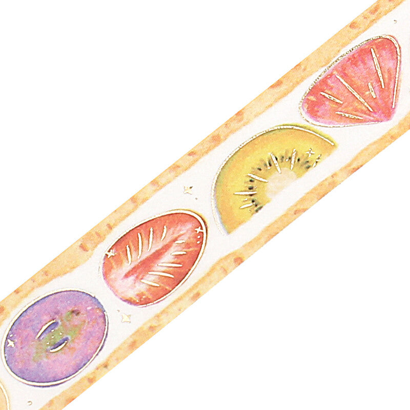 Fruit Sandwich Foil-Stamped Masking Tape - Fruit