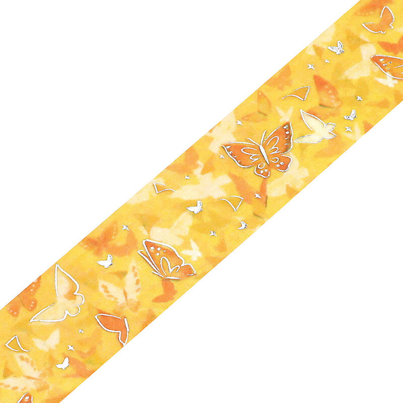 Dreaming Landscape Foil-Stamped Washi Tape - Butterfly