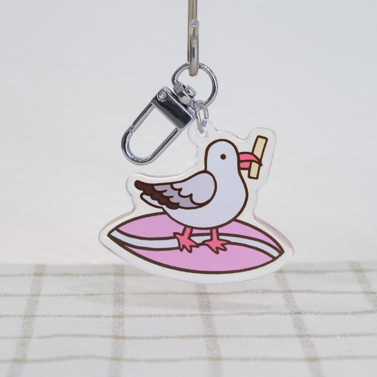 Chip Snatcher Seagull Keychain