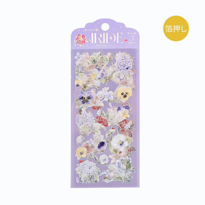 IRIDE Deco Stickers - Flower Blooming