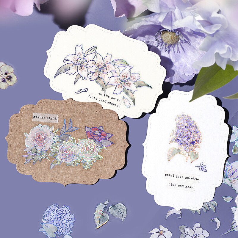 IRIDE Deco Stickers - Flower Blooming