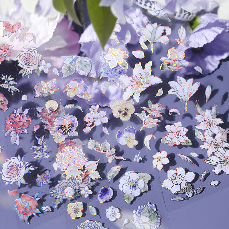 IRIDE Deco Stickers - Flower Blooming