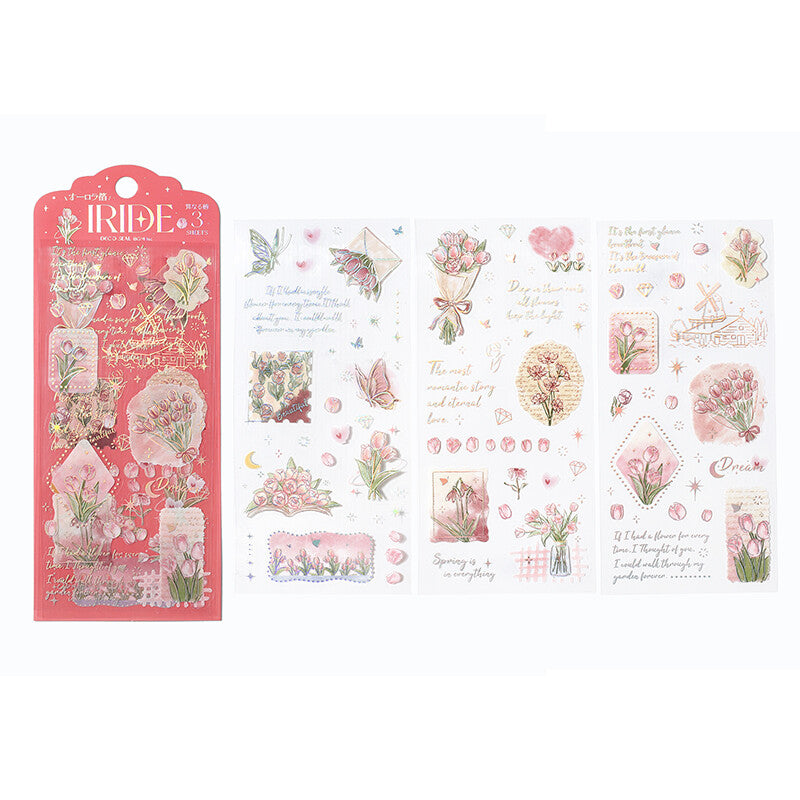 IRIDE Deco Stickers - Language of Flowers