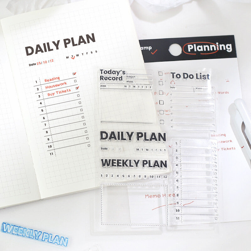 BGM Clear Stamp - Record Efficiency