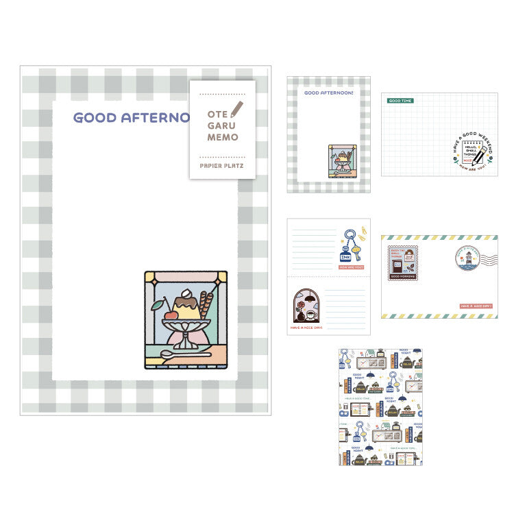 Papier Platz x Eric Hello Small Things! Otegaru Memo  Pad - Favourite Things