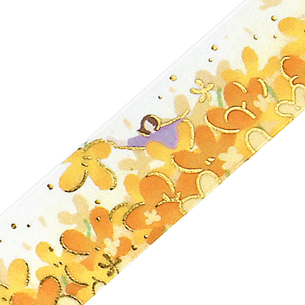 Flower Festival Foil Stamped Washi Tape