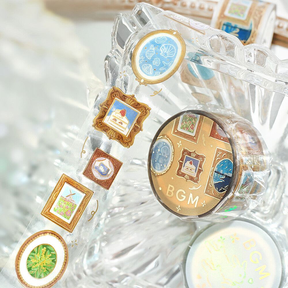 Decorative Painting - Foil Stamped Clear Tape