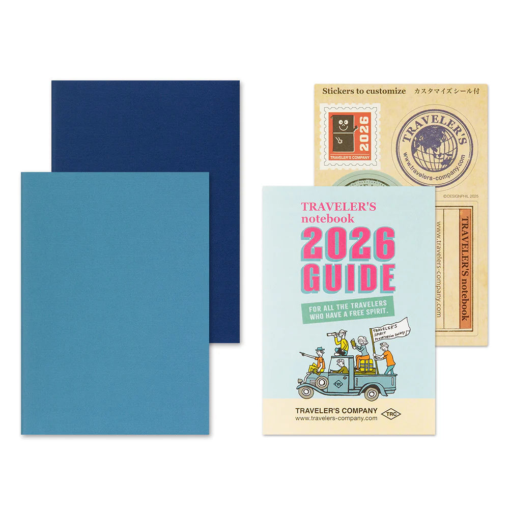 2026 Traveler's Notebook Diary Refill Weekly - Passport Size