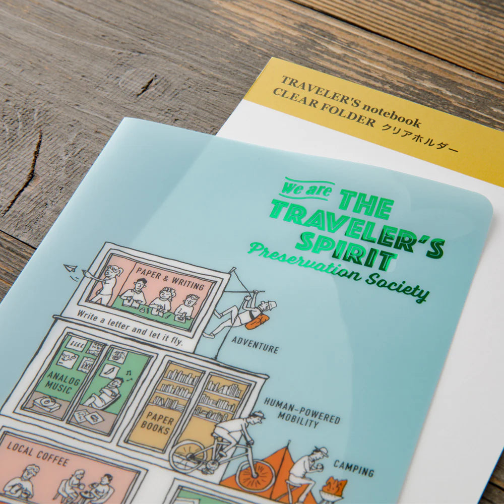 2026 Traveler's Notebook Clear Folder - Regular