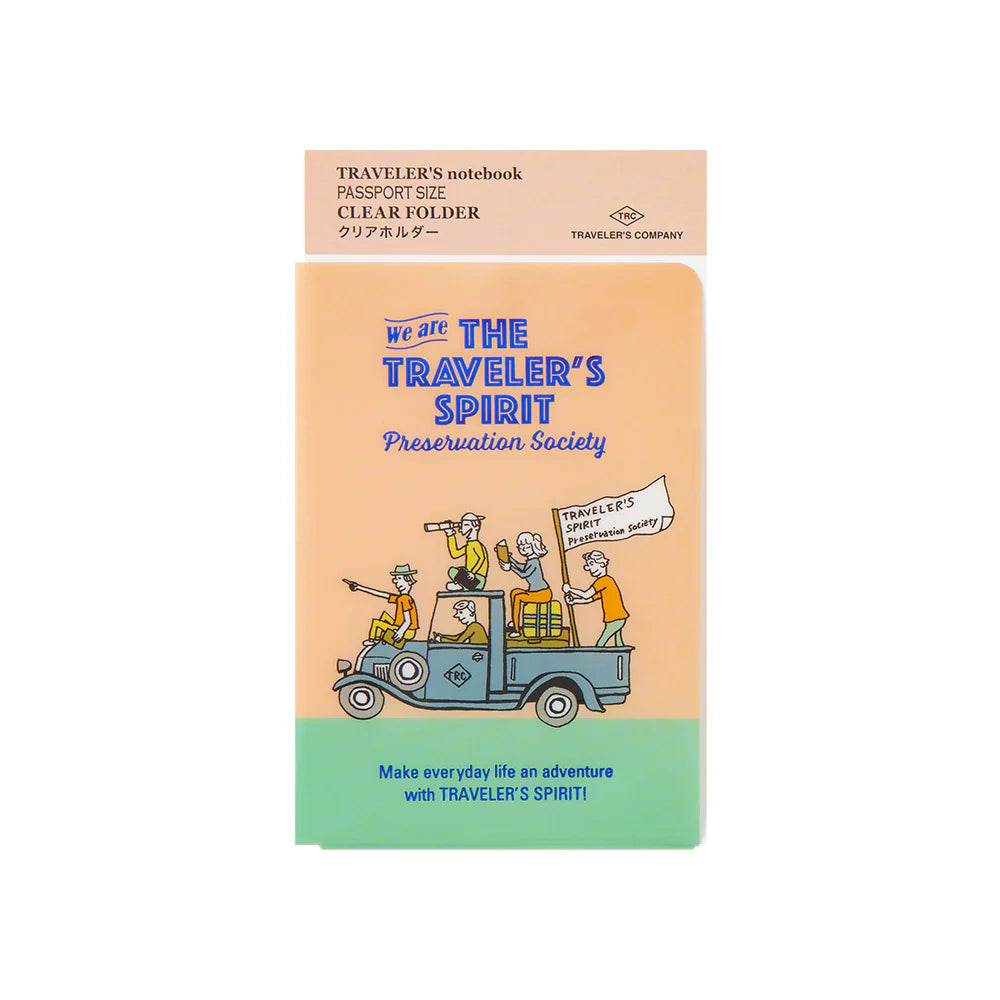 2026 Traveler's Notebook Clear Folder - Passport