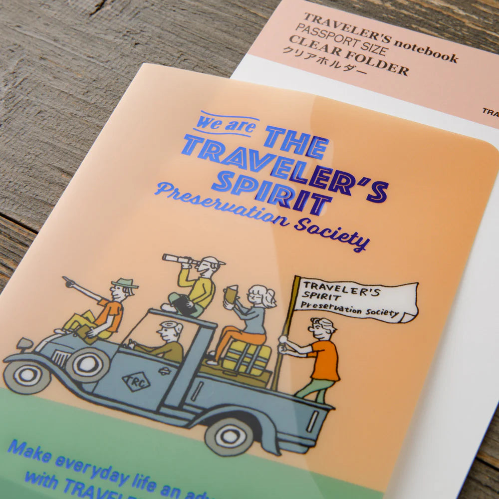 2026 Traveler's Notebook Clear Folder - Passport