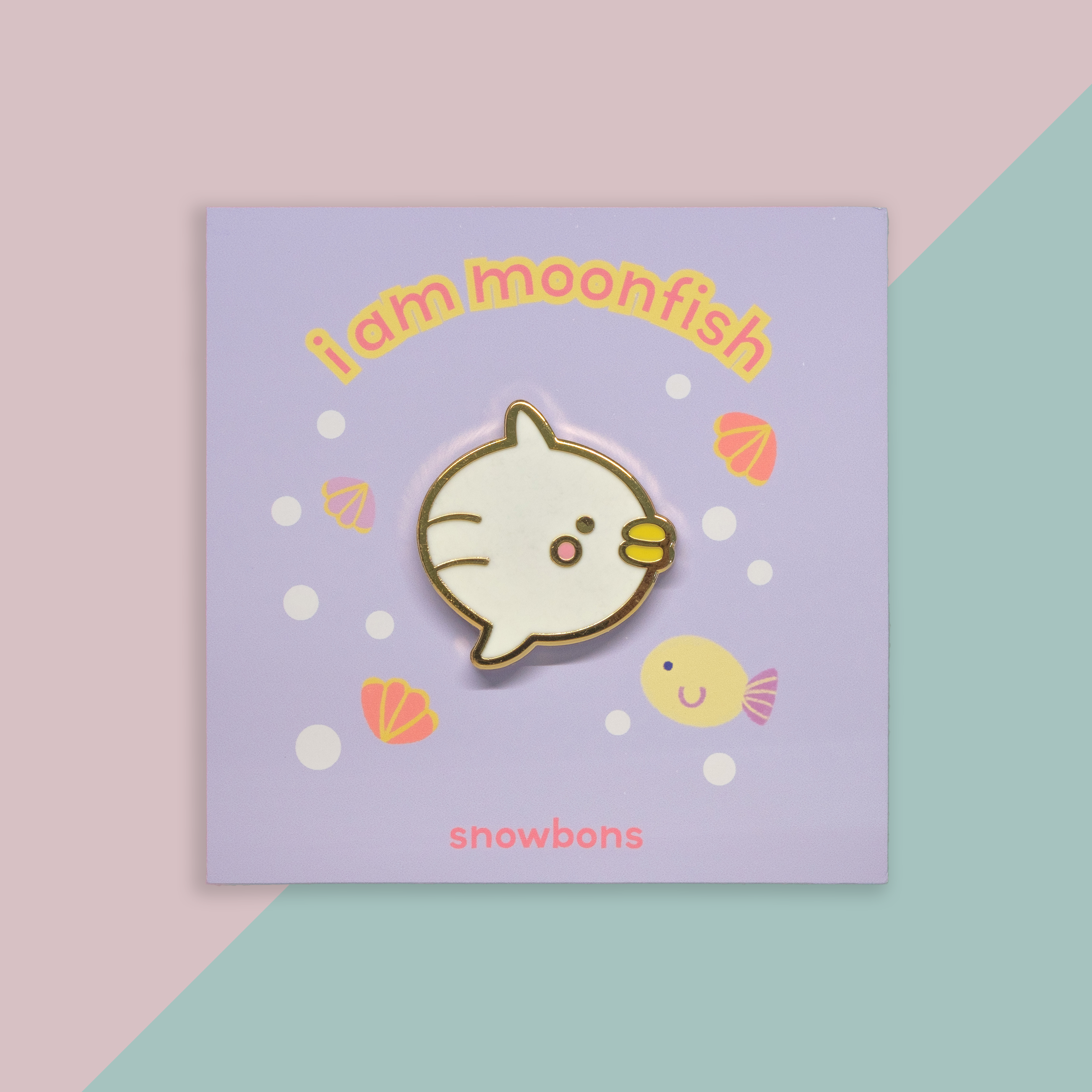Moonfish Enamel Pin – Soe & Soe